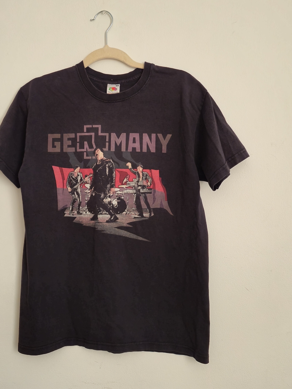 Rammstein Germany Band Tee Vintage Heavy Metal Concert Graphic Top
